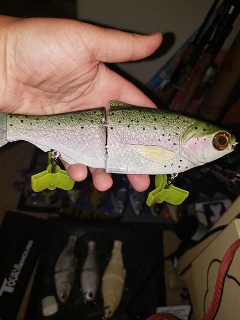 Kgb swimbaits - KGB Crappie Glide Bait Swimbait Fishing Lure Chad Shad Pizz. Opens in a new window or tab. Brand New. C $540.84. Top Rated Seller Top Rated Seller. or Best Offer. avgangler1 (222) 98.2% +C $24.41 shipping. from United States. 11 watchers